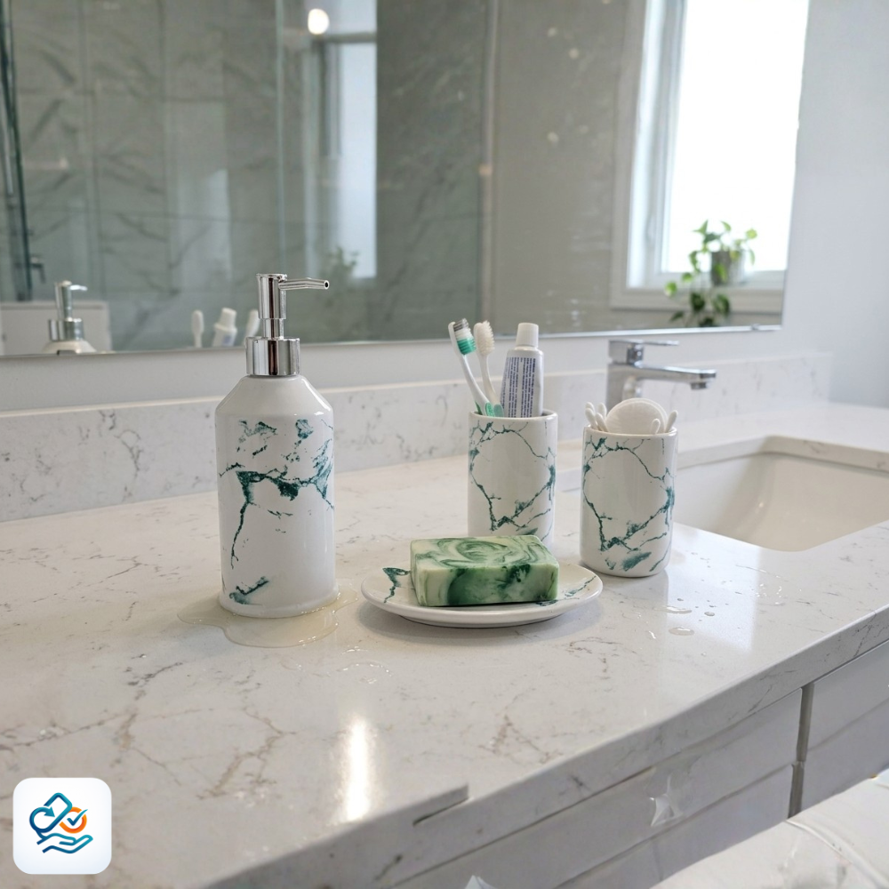 Acessórios de Banheiro 4 Peças