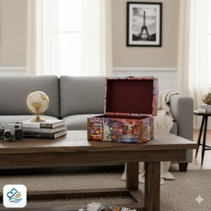 Baú Decorativo Vintage