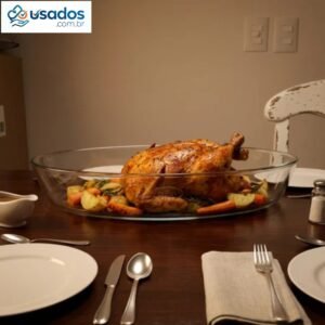 Assadeira Oval Marinex