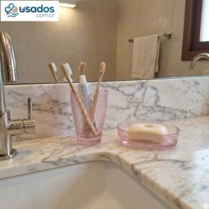 Kit Banheiro Rosa Quartzo